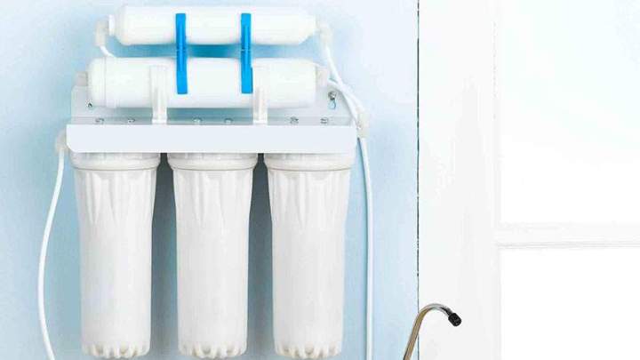 Système de filtration d'eau par osmose inverse Aube